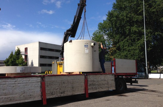 IMG 1573 545x360 - KD supplies large number of concrete oily water separators.