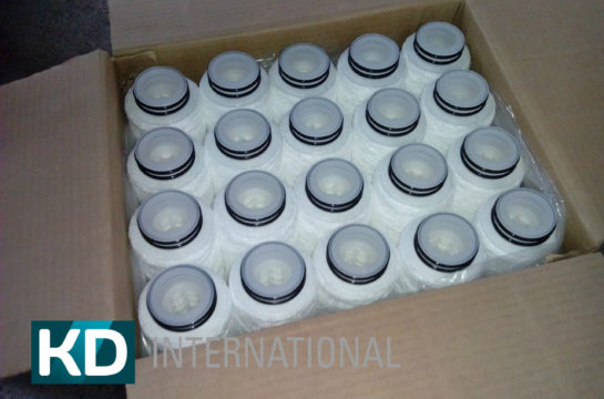 IMG 20170907 155516 545x360 - KD supplies set "Polypropylene Depth Cartridges" for our rental “Dual Vessel Cartridge Filter Unit”.